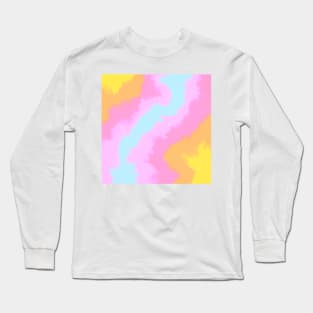 tie dye-ish - pastel Long Sleeve T-Shirt